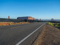 Arizona USA Road through Monument Valley