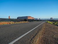 Arizona USA Road through Monument Valley