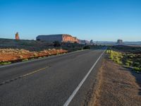 Arizona USA Road through Monument Valley