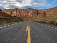 Arizona, USA: Straight Down the Road Landscape