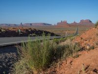 Arizona and Utah Landscape: Clear Sky at Dawn