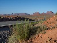 Arizona and Utah Landscape: Clear Sky at Dawn