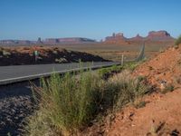 Arizona and Utah Landscape: Clear Sky at Dawn