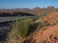 Arizona and Utah Landscape: Clear Sky at Dawn