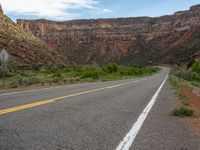 Arizona to Utah Landscape Road in the USA