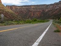 Arizona to Utah Landscape Road in the USA