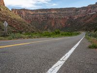 Arizona to Utah Landscape Road in the USA