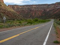 Arizona to Utah Landscape Road in the USA