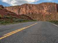 Arizona and Utah USA Landscape Road