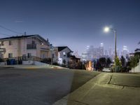 Artificial Light Illuminates Los Angeles Streets