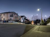 Artificial Light Illuminates Los Angeles Streets