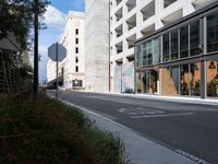 Arts District Urban Scene in California