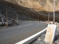 Asphalt Road in Austria: Captivating Landscape