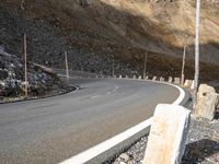 Asphalt Road in Austria: Captivating Landscape