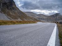 Asphalt Road in Austrian Highlands 001