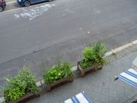 Asphalt Road in Berlin, Germany: A City View