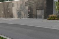 Asphalt Road in Canada: Day Time View