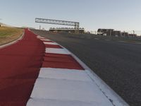 Asphalt Road with Clear Sky