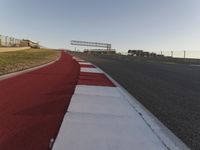 Asphalt Road with Clear Sky