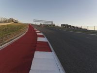 Asphalt Road with Clear Sky