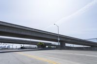 Asphalt Road on a Clear Day: Captured in Motion Blur