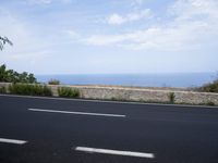 Asphalt Road: A Highway Along the Spanish Coast
