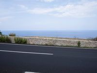 Asphalt Road: A Highway Along the Spanish Coast