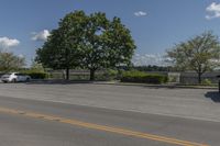 Asphalt Road in Toronto, Canada