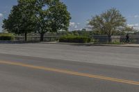 Asphalt Road in Toronto, Canada