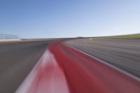 Asphalt Road: A Landscape with Motion Blur