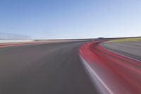 Asphalt Road: A Landscape with Motion Blur