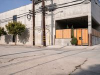 Asphalt Road in Los Angeles: A Day Under Clear Skies