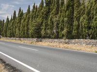 Asphalt Road in Mallorca under Clear Skies