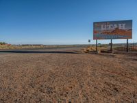 Asphalt Road in Monument Valley, Utah