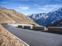 Asphalt Road in Mountain Landscape: South Tyrol, Italy