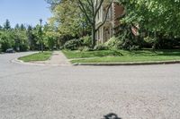 Residential Road in Toronto: Asphalt