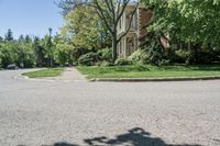 Residential Road in Toronto: Asphalt