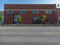 Asphalt Road to Storage Depot in Salt Lake City