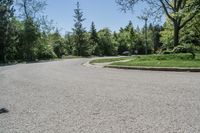 Asphalt Road in Suburban Toronto