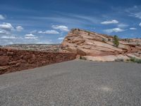 Asphalt Road in the USA: Clear Sky and Stunning Nature