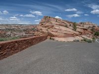 Asphalt Road in the USA: Clear Sky and Stunning Nature