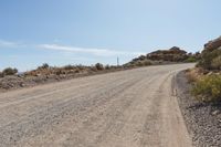 Asphalt Road in Utah: Passing Through Land Lots