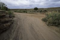 Asphalt Road in Utah Landscape