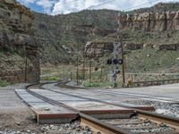 Asphalt Road in Utah: A Picturesque Landscape with Majestic Mountains