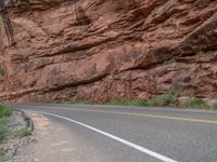 Asphalt Road in Utah: Exploring the USA's Beautiful Landscape