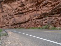 Asphalt Road in Utah: Exploring the USA's Beautiful Landscape