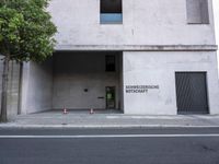 Asphalt Roads and Architecture in Berlin