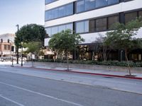 Asphalt Roads Under Clear Los Angeles Sky
