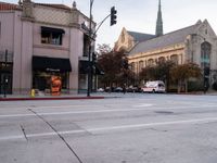 Asphalt Roads and Clear Skies in Los Angeles
