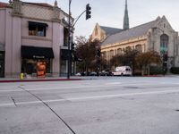 Asphalt Roads and Clear Skies in Los Angeles